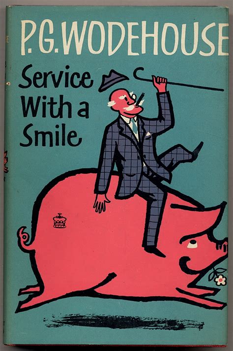 Service With A Smile By Wodehouse Pg Fine Hardcover 1962 Between The Covers Rare Books