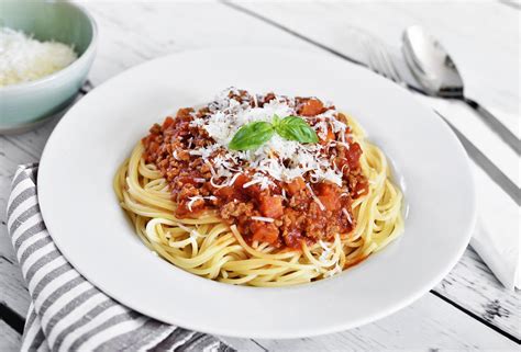 Spaghettis bolognaise | recette | Solo Open Kitchen