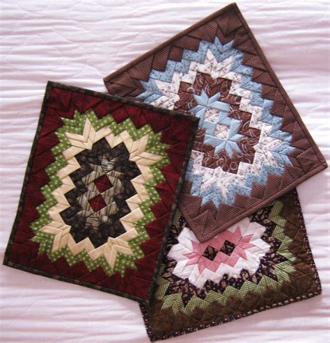 1048 x 729 file type: quilted fan placemats patterns | Take Four" Placemats Pattern - Quilt Patterns, ePatterns ...