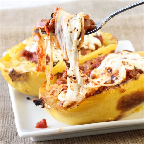 I like to get to the stage where it starts to caramelize a bit. Twice Baked Spaghetti Squash - American Heritage Cooking