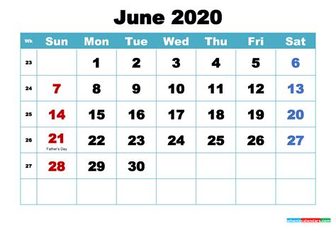 June 2020 Calendar Wallpaper Free Download Free