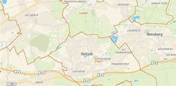 51427 Bergisch Gladbach mit PLZ Karte und Straßenverzeichnis