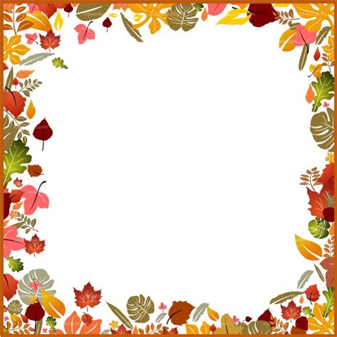 Fall Border Autumn Borders Clipart 2 Wikiclipart