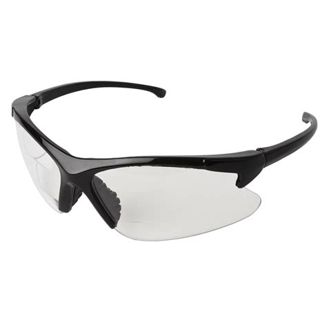 kleenguard™ dual readers safety glasses 20388 clear lenses with 2 0 diopters black frame 6
