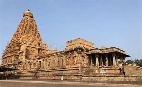 Brihadeeswarar Temple In Thanjavur Tamil Nadu Stock Photo Image Of