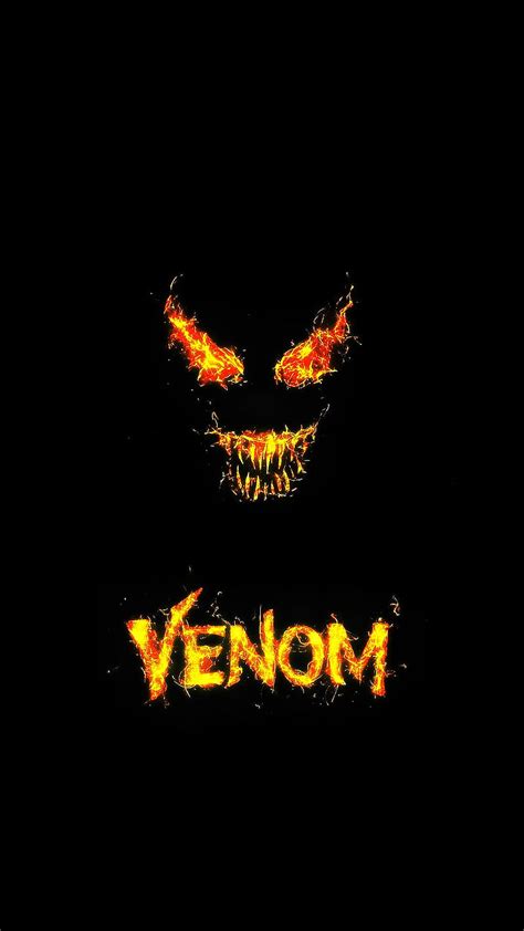 3072x1920px 2k Free Download Venom Devil Evil Ghost Fire Orange