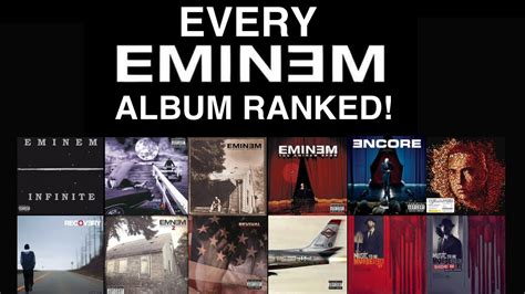 Every Eminem Album Ranked Youtube