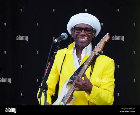 Seaport Close Newport Isle Of Wight 22 Jun 2018 Nile Rodgers Plays