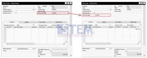 Mengubah Posisi Ui Sap Business One Indonesia Tips Stem Sap Gold