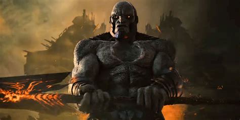 Justice League What Darkseid Is Doing In The Snyder Cut Trailer