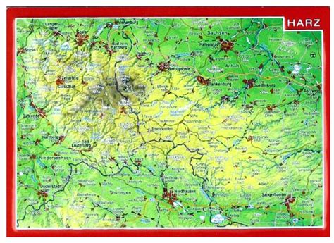 Harzkarte, harz karte, landkarte, routenplaner, das besondere an unserer karte, sie erhalten gleich noch gastgeberempfehlungen. Reliefkarte vom Harz-Gebirge - Hier finden Sie eine Auswahl an Bildbänden, Reiseführern ...
