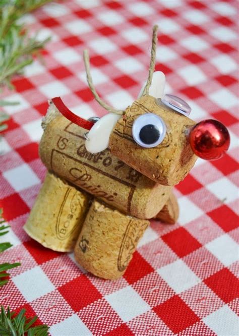 Wine Cork Christmas Crafts 20 Brilliant Decoration Ideas