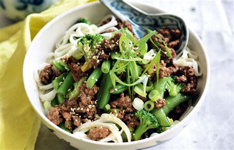 I love how she digs deep into cooking history and technique. Chinese-style mince with noodles | Recipe | Healthy food ...