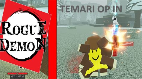 Temari Is Overpowered Rogue Demon Roblox Youtube