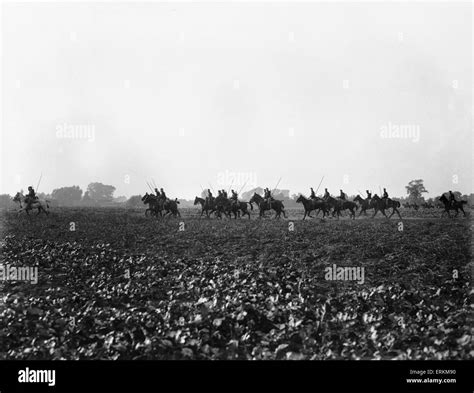 Belgian Cavalry Seen Here In Operation Close To Hofstade 28th September