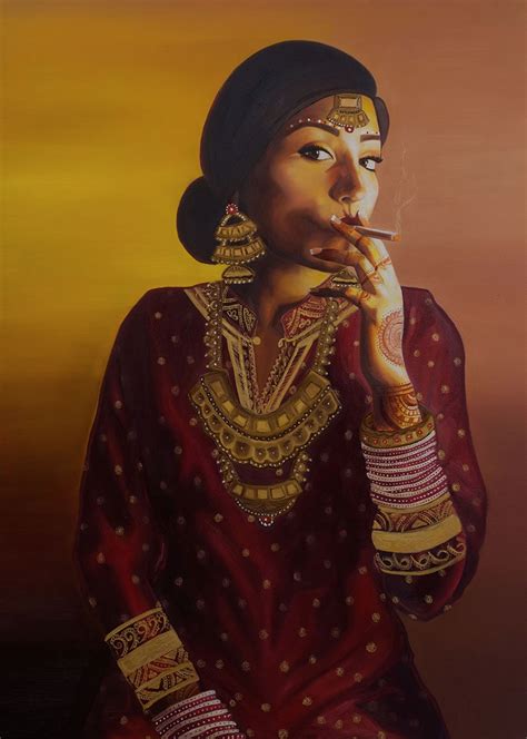 Badass Indian Pin Ups Art That Challenges What An Indian Woman Looks