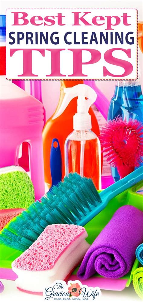 15 Easy Spring Cleaning Tips Spring Cleaning Hacks Spring Cleaning
