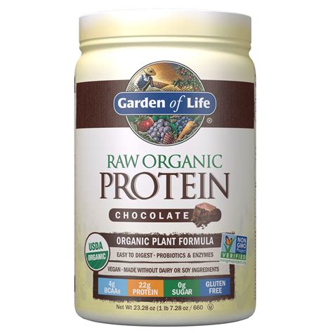 Garden Of Life Raw Organic Protein Chocolate 234oz 1 Lb 74 Oz 664g