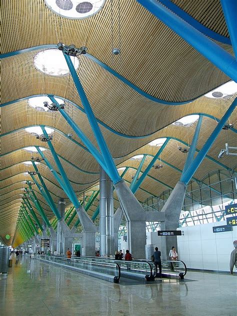 Madrid Barajas Airport Terminal 4 Architecture Details Airport