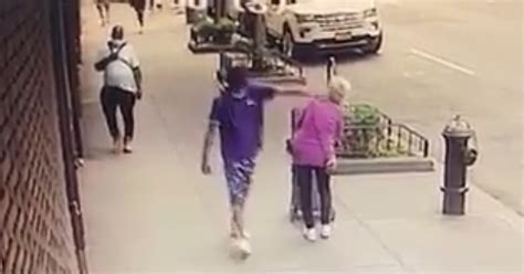 Video Man With 103 Arrests Randomly Assaults 92 Year Old Woman The