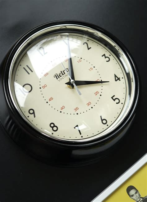 Retro Clock Vintage Clock Replica Vintage Home Decor Etsy