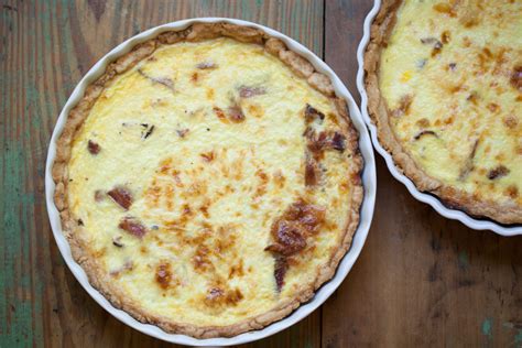 Quiche With Gruyere And Bacon