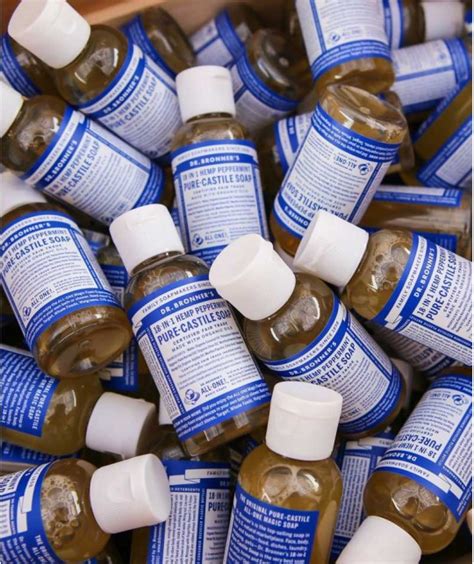 Top 10 best peppermint soap with organic oils 2020. Dr. Bronner's - Organic Liquid Soap Peppermint 60ml