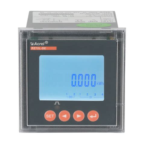 Dc Energy Meter Pz72l De Acrel Co Ltd