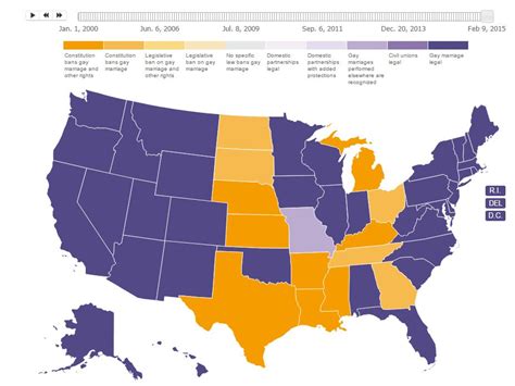 Same Sex Marriage Laws By State Kqed