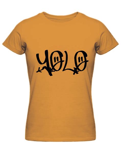 T Shirt Femme Yolo Graffiti Patatee Boutique De T Shirts Pour Tous