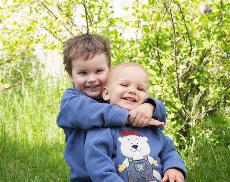 Two Young Brothers Stock Image Image Of Caucasian Cute 73387297