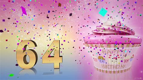 November 2019 fanden die diesjährigen feierlichkeiten aus anlass des 64. Geburtstagslied Zum 64. Geburtstag. Happy Birthday To You ...