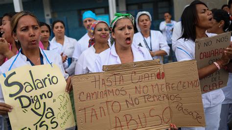 Los Trabajadores Sanitarios De Venezuela Denunciaron La “grave Crisis” Del Sector Ante La