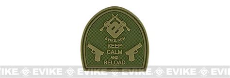 Keep Calm Pvc Morale Patch Od Green Tactical Gearapparel