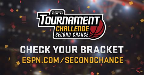 Ncaa Tournament Challenge Second Chance Bracket Espn