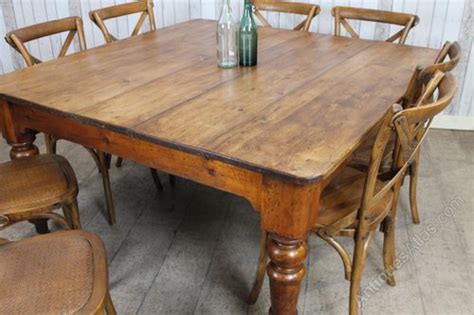 Victorian Pine Farmhouse Table Antiques Atlas