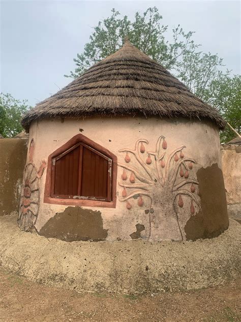 Round African Mud House — Livingtheancestralway