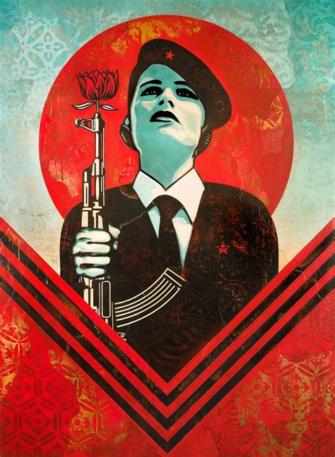 Shepard Fairey Work Against The Clampdown The Art Museum Of Wvu West Virginia University