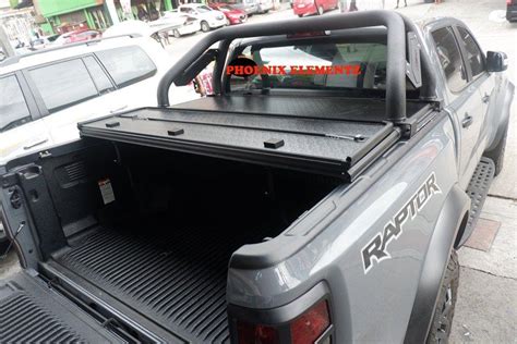 Ford Ranger Raptor Rollbar Trifold Deck Cover Hilux Navara