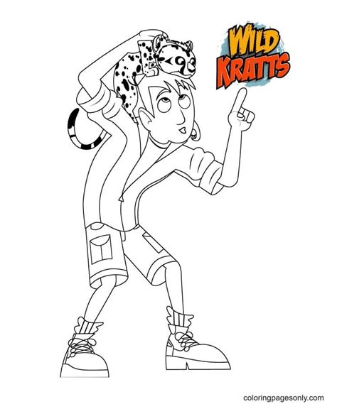 Wild Kratts Coloring Pages Coloring Pages For Kids And Adults