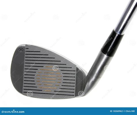 Eight Iron Golf Club Head Stock Photo Image Of Golf 10260962