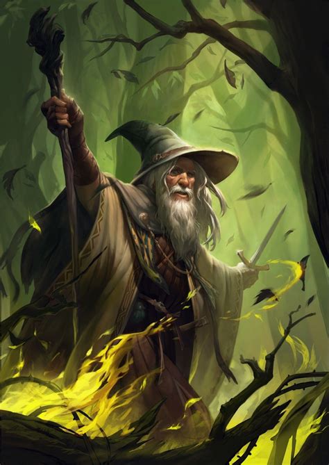 Art Gandalf Warhammer Fantasy Fantasy Rpg Illustration Fantasy D D