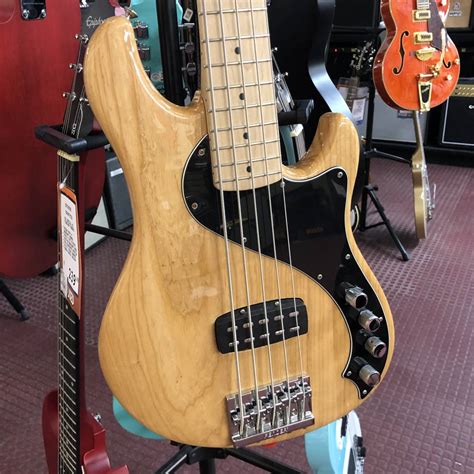 Fender Deluxe Dimension Bass V Natural Long And Mcquade Musical