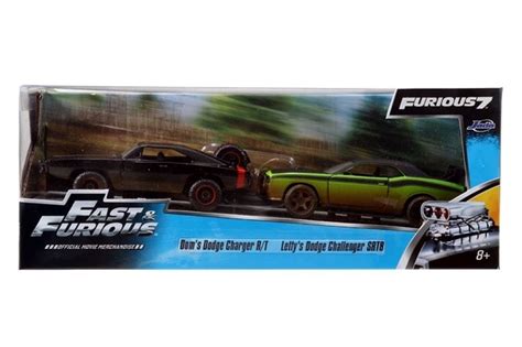 Jada Ff Twin Pack Doms Dodge Charger And Lettys Dodge Challenger 132
