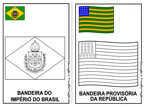 Dia Da Bandeira Do Brasil Livrinho Para Colorir A Bandeira Do Brasil