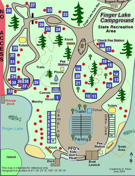Finger Lake State Recreation Site Wasilla Ak Gps Campsites Rates
