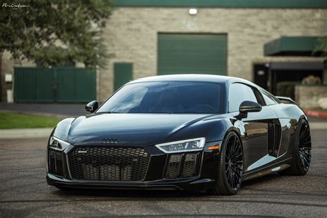 Stealthy Takes Over Black Audi R8 With Custom Parts — Gallery