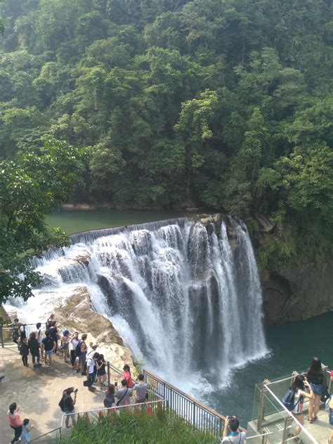 Shifen Taiwan 062017 Shifen Waterfall Natural Landmarks Landmarks