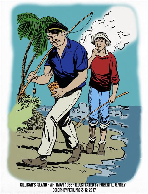 Gilligans Island X4from The Gilligans Island Book By William Johnston