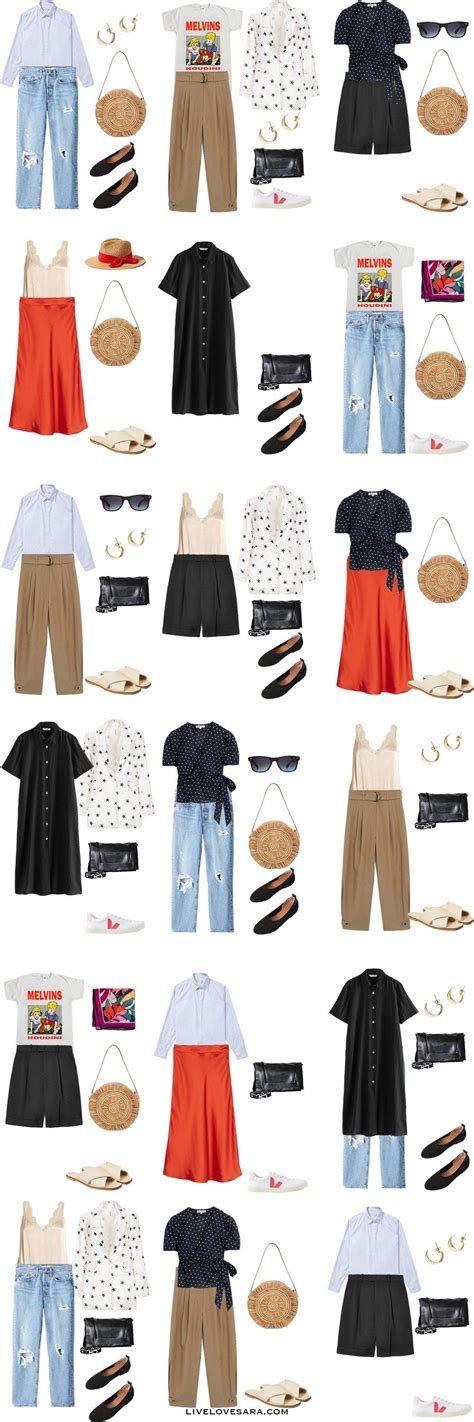 How To Build A Summer Capsule Wardrobe The Mini Capsule Summer